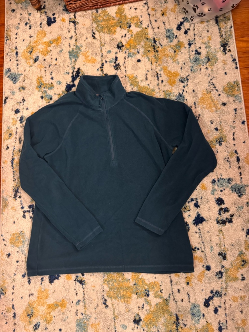 Eddie Bauer Quest Fleece 1/4 Zip Pullover - Peacock